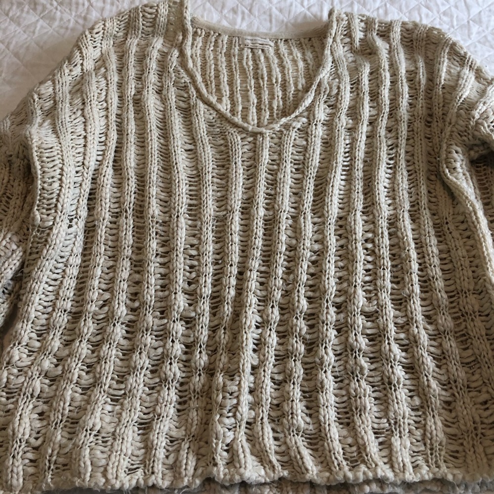 Urban Outfitters Beige Knit Sweater